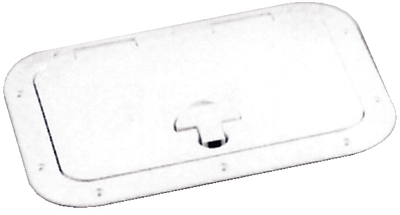 Opaque kugle Valnød Bomar G8103022 Off White Inspection Hatch 11-3/8" x 28-3/8" Cut Out - Bomar  G8103022 - Bomar Hatches - Hatches / Deck Plates - Galley/Cabin -  Boatersland Marine