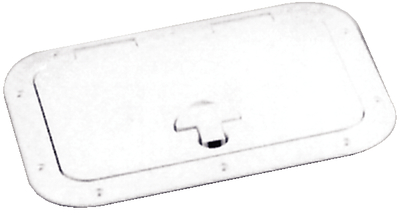 Osculati White Flush Inspection Hatch For Boat Deck – 600mm X 250mm (20.295.00)