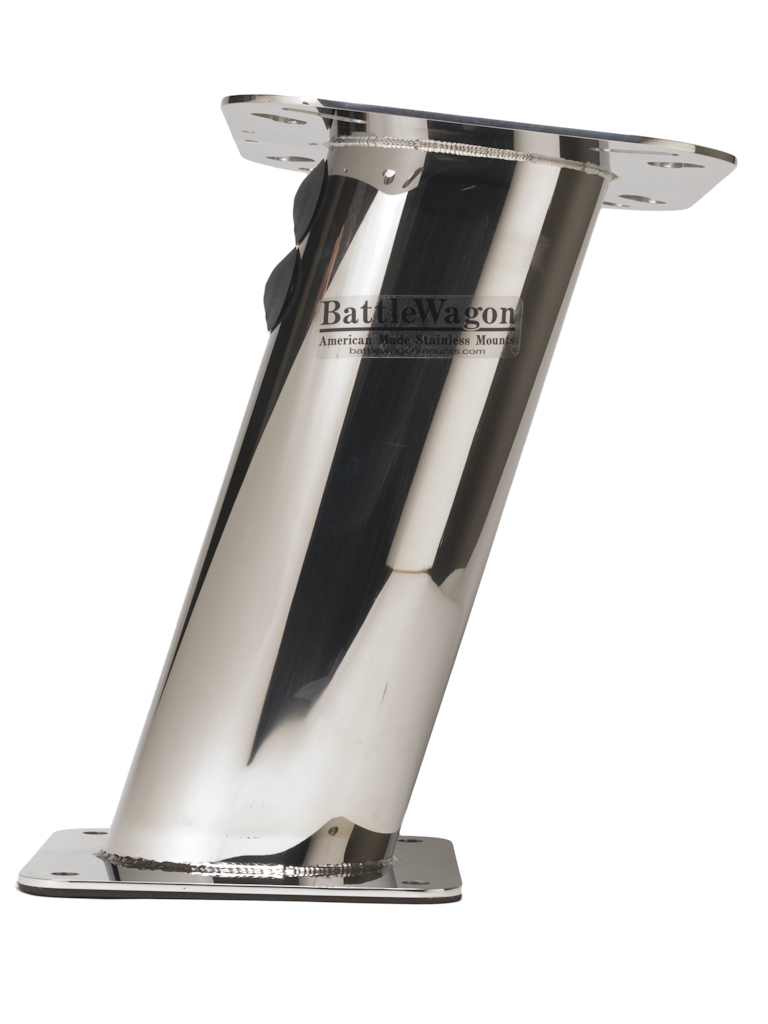 BattleWagon 12" Forward Leaning 4 Degree Down Angle Radar Mount