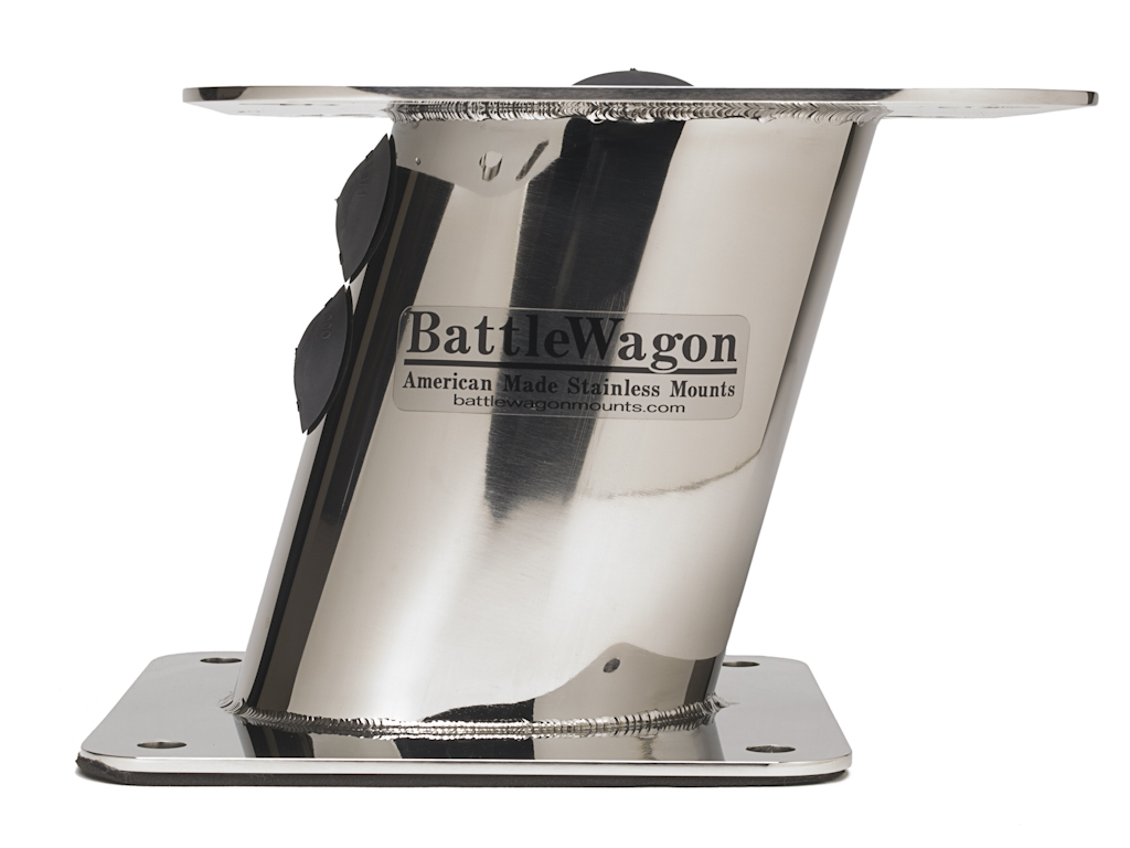 BattleWagon 6" Forward Leaning Radar Mount BattleWagon F6
