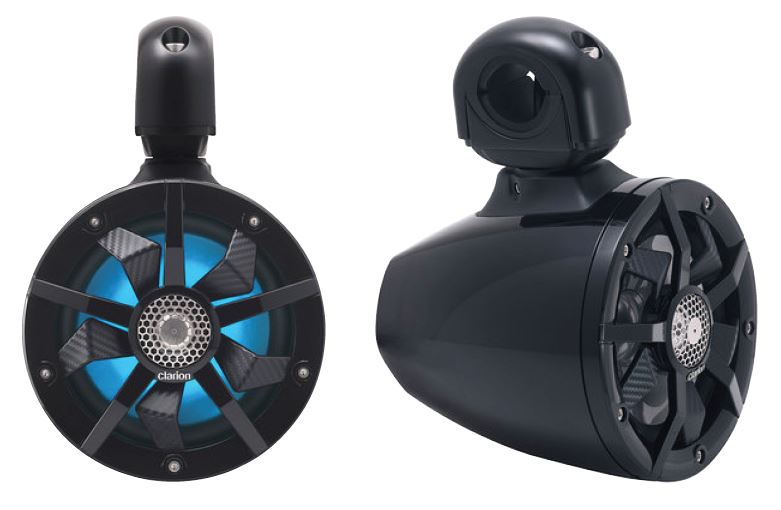 Clarion CM1624TB 6.5" Black 2WAY Tower Speakers Clarion CM1624TB