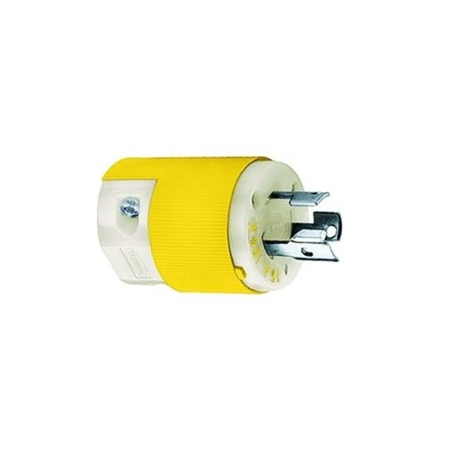 Hubbell HBL47CM20C 15A 125V Locking Plug - Hubbell HBL47CM20C - 15/20