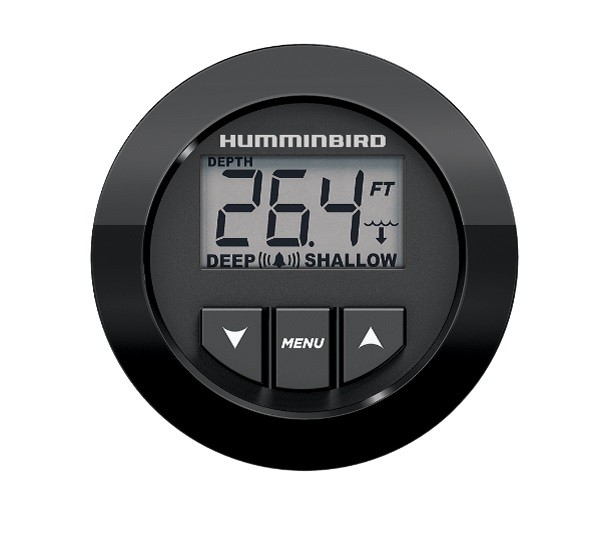 Humminbird HDR650 Digital Depth Sounder - In-Dash Fish Finder With Transducer