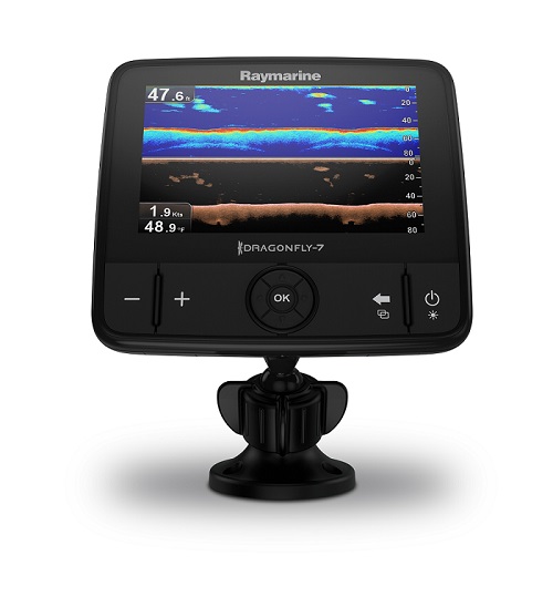 Raymarine Dragonfly 7 Pro Fishfinder with US CMAP Charts Raymarine