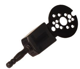 wheel mounted trim tab