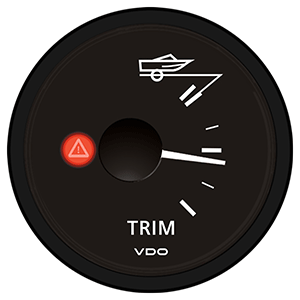 Tachometer,24V W Chrome 52mm Electronic Cockpit International 6000 RPM 2 1//16/"