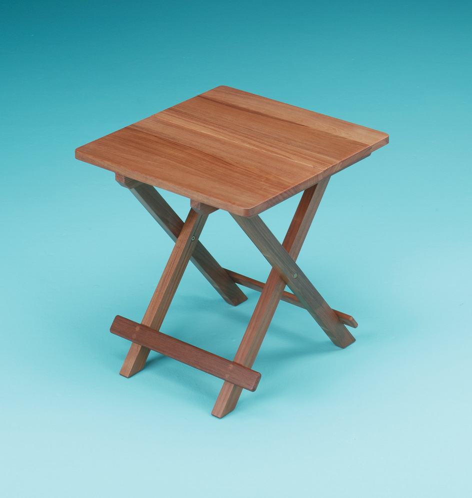 WhiteCap 60031 Teak Solid Top Fold Away Table WhiteCap 60031 Boat
