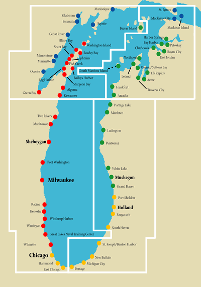 Ports of Lake Michigan