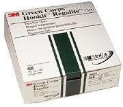 3M 00615 6" 40E Grit Green Corps Hookit Regalite Dust Free Discs 25/Box