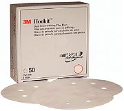 3M 01068 6" P1200 Grit Hookit Dust-Free Finishing Film Disc 260L 100/Box