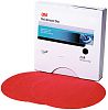 3M 01186 6" P1000A Grit Red Abrasive Hookit Film Discs 25/Box