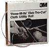 3M 05026 180J Grit Tri-M-ite Cloth Utility Rolls 1-1/2" x 50yds
