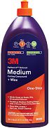 3M 051131-36106 Gelcoat MED Cut Compnd Wax Quart