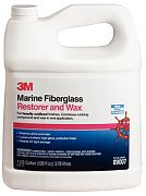 3M 09007 Marine Fiberglass Restorer & Wax Gallon