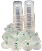 3M 16114 PPS Mini Lids & Liners Kit 50/Kit