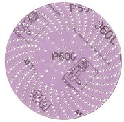 3M 20798 6" P220 Grit Clean Sanding Hookit Discs 360L 100/Box