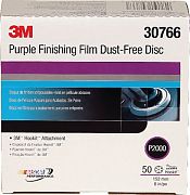 3M 30766 Purple Fin Film Hookit P2K DF6