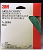 3M 31915 Green Corps Fibre Discs 24 Grit 5" x 7/8" 2/PK