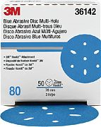 3M 36157 Disc Hookit Blue 5IN 80 50/BX