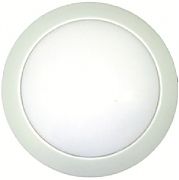 A P Products 016-SON-103 Wht Surf Mnt Round LED Fixture