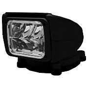 ACR RCL85 Black LED Spotlight with Wireless Hand Remote 240,000 Candela 12/24V