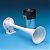 AFI 10104 12 Volt Mini White Single Trumpet Air Horn