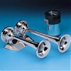 AFI 10108 12 Volt Chrome Dual Trumpet Mini Air Horn