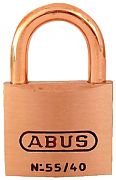 Abus Lock 55886 Padlock Key #5404 Brass 1 1/2I