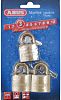 Abus Lock 56811 Padlock Brass 2IN Carded