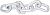 Acco Peerless 406980506 Anchor Lead Vinyl 5/16X6 Ft