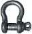Acco Peerless 8058205 Shackle Imported Lr Galv 1/4IN