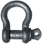 Acco Peerless 8058605 Shackle Imported Lr Galv 5/8IN