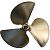 Acme 613 12.5" X 15.25" .105 Cup 1" Bore LH Propeller