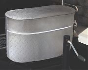 Adco 2711 Tank Covr Lp Gas Sgl 20 Silver