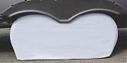 Adco 3922 Wht Dbl. Axle Tyre Gard 30 32I
