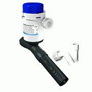Albin Pump Cartridge Aerator Pump - 1100 Gph - 12 Volt - Angled