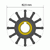 Albin Pump Premium Impeller Kit 62.5 X 16 X 22.4MM - 12 Blade - Key Insert