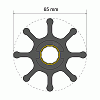 Albin Pump Premium Impeller Kit 65 X 16 X 50MM - 8 Blade - Spline Insert