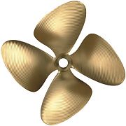 Ambush4 635403 14" X 18" 4 Blade LH Propeller