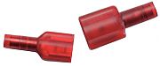 Ancor 211408 Red 22-18 Wire Female Fully Insulated Nylon Disconnect 25/PK