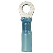 Ancor 311225 Blue 16-14 Wire #8 Fastener Heat Shrink Ring Connector 25/PK