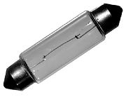 Ancor 522122 12 Volt 10W Festoon Light Bulb (2)