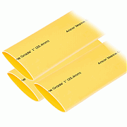 Ancor Heat Shrink Tubing 1" X 3" - Yellow - 3 Pieces