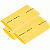 Ancor Heat Shrink Tubing 1" X 3" - Yellow - 3 Pieces