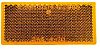 Anderson Marine Division E483A  Rectangular Quick-Mount Reflector - Amber