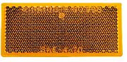 Anderson Marine Division E483A  Rectangular Quick-Mount Reflector - Amber