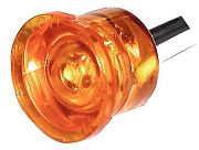 Anderson Marine Division V171A Piranha LED Slim-Line Clearance & Side Marker Light - Amber