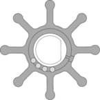 Aqua Signal 09703B1 Impeller Mercruiser 47-59362T