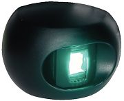Aqua Signal 332027 Series 33 Black Starboard LED Side Light - Green