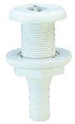 Attwood 38723 5/8" White Thru Hull